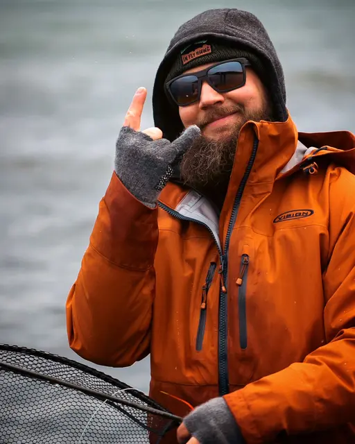 Fish Monkey Bauers Grandma Twofinger L/X To-fingers ullhansker L/XL 