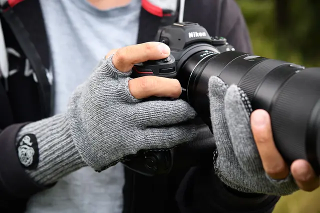 Fish Monkey Bauers Grandma Twofinger L/X To-fingers ullhansker L/XL 