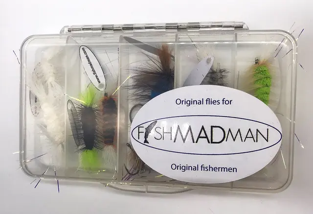 Fishmadman Scandinavian Tube Bomber set Inkludert boks og kroker 