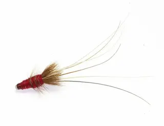 Fishmadman Frances Copper Tube - Red Kj&#248;p 12 fluer f&#229; gratis flueboks