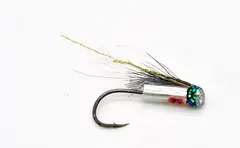 Fishmadman V-Fly Hitchman Silver #10-14 Kj&#248;p 12 fluer f&#229; gratis flueboks