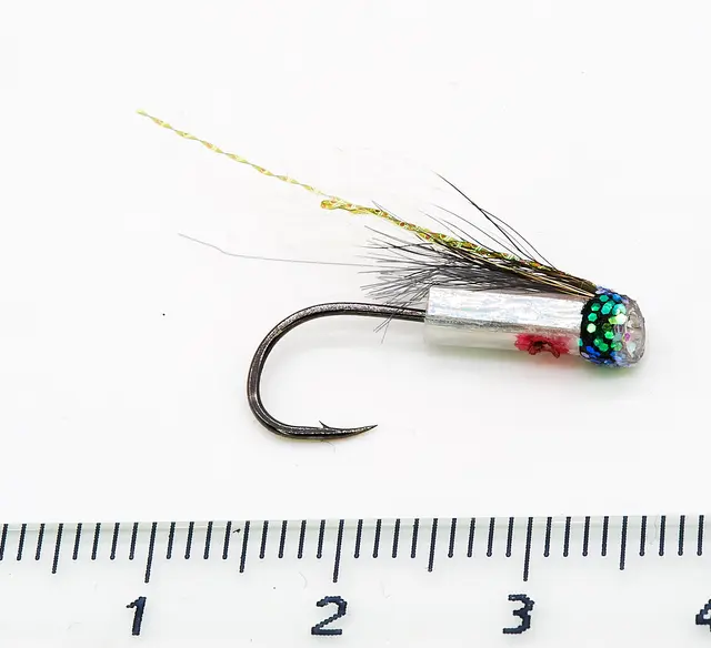 Fishmadman V-Fly Hitchman Silver #10-14 Kjøp 12 fluer få gratis flueboks 