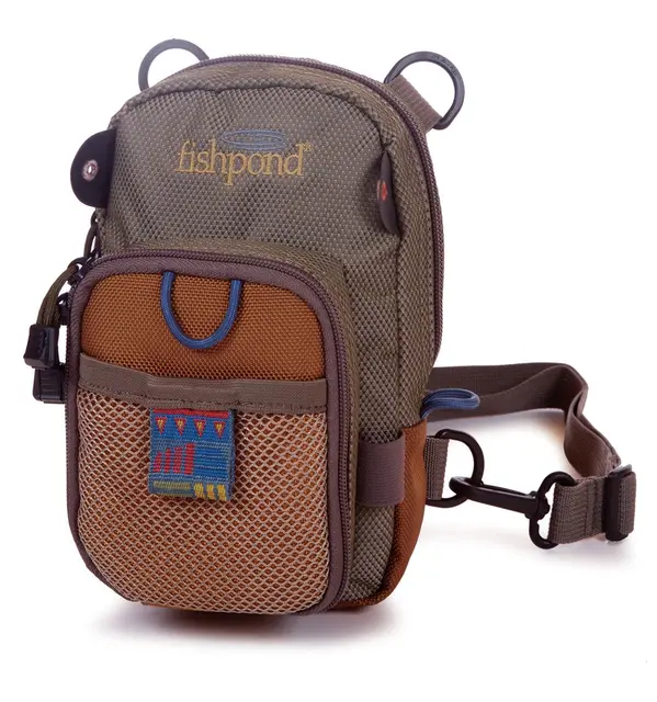 Fishpond San Juan Vertical Chest Pack Sand/Saddle Brown 