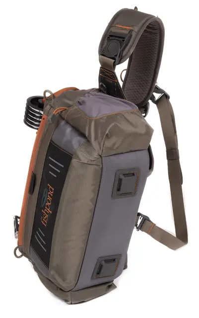 Fishpond Flathead Sling Pack Gravel Oppdatert teknisk slingbag ryggsekk 