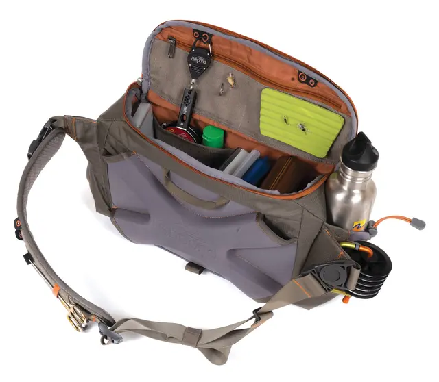 Fishpond Flathead Sling Pack Gravel Oppdatert teknisk slingbag ryggsekk 