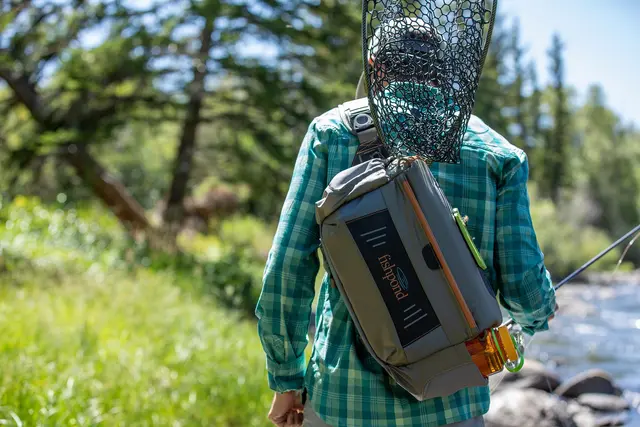 Fishpond Flathead Sling Pack Gravel Oppdatert teknisk slingbag ryggsekk 