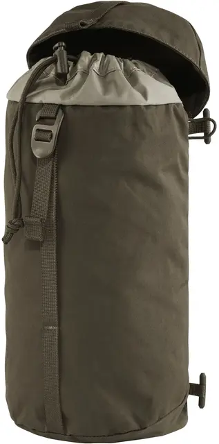 Fjällräven Singi Side Pocket Dark Olive Ekstra sidelomme til Singi ryggsekker 