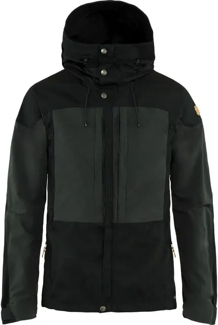 Fjällräven Keb Jacket M Black L Black, herre 