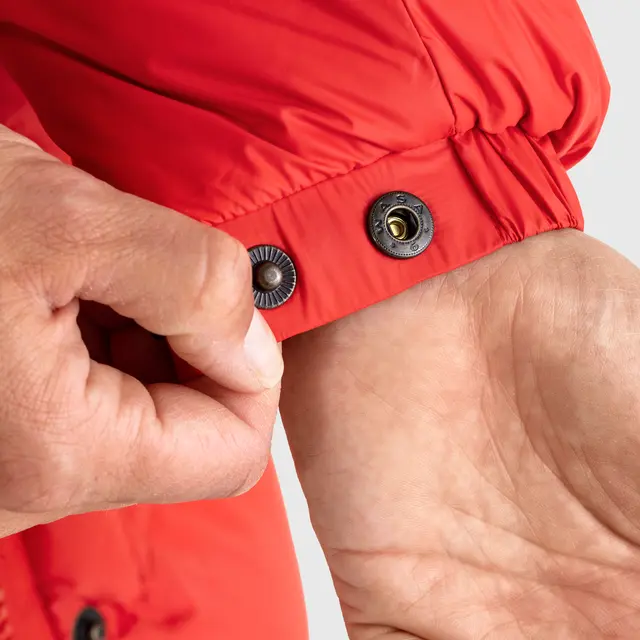 Fjällräven Expedition Long Down Parka W Lang dunparkas til dame Deep Forest L 