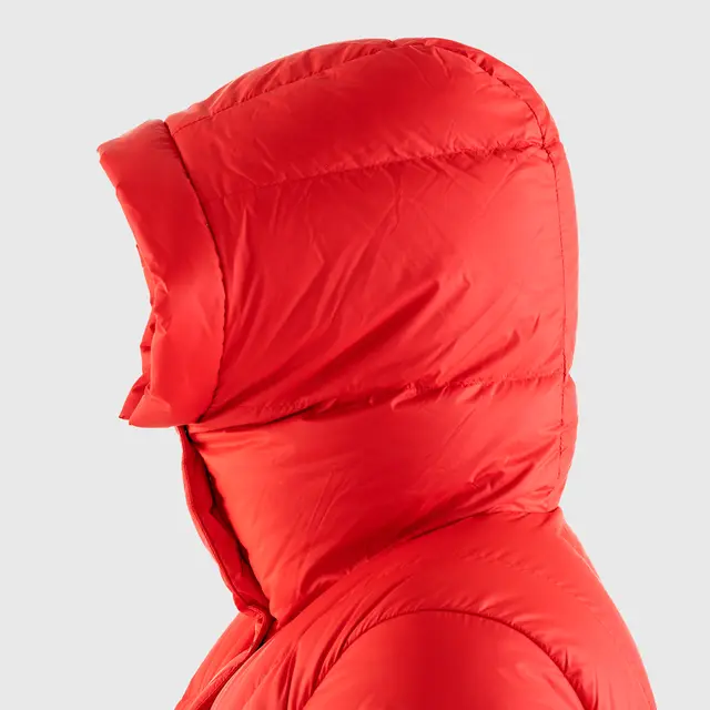 Fjällräven Expedition Long Down Parka W Lang dunparkas til dame Deep Forest L 
