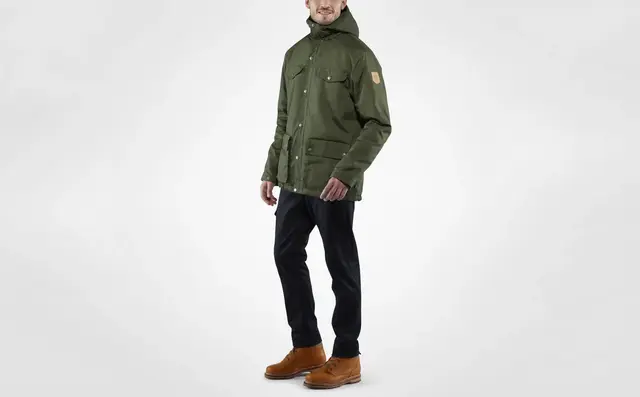 Fjällräven Greenland Winter Jacket M L Black, herre 