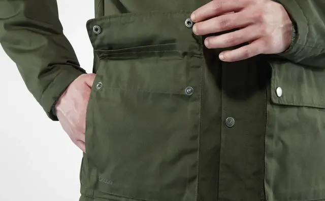 Fjällräven Greenland Winter Jacket M L Black, herre 