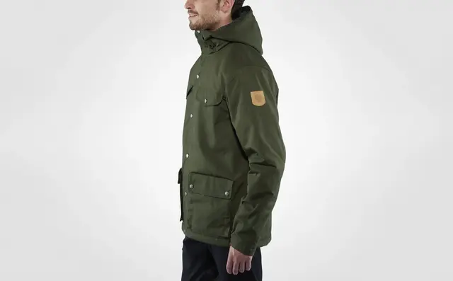 Fjällräven Greenland Winter Jacket M L Black, herre 