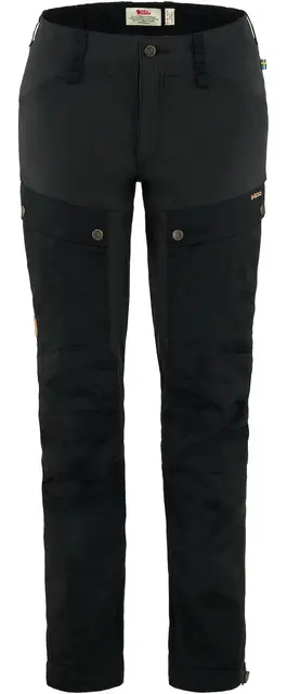 Fjällräven Keb Trousers Curved W Reg 38 Black 