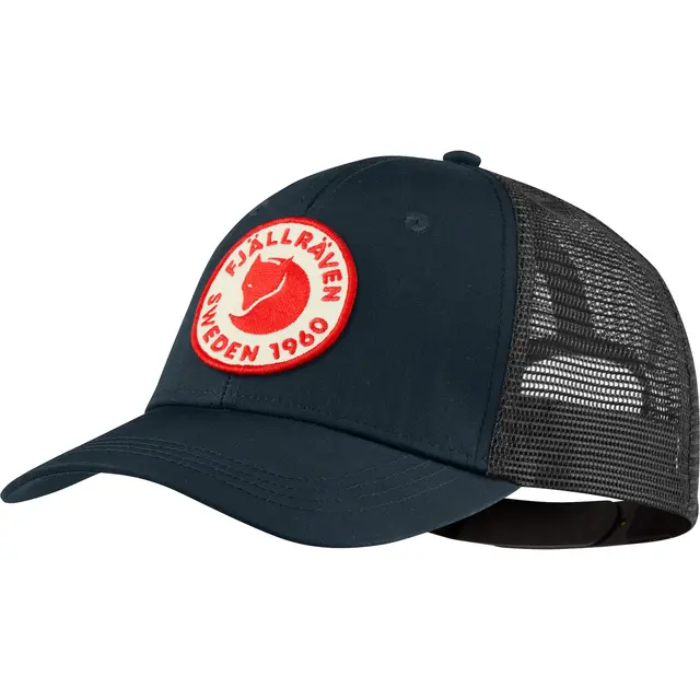 Fjällräven 1960 Logo Långtradarkeps L/XL Dark komfortabel trucker caps 