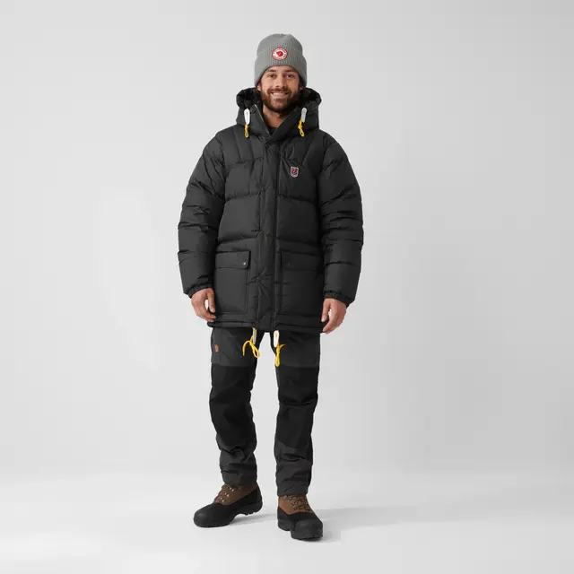 Fjällräven Expedition Down Jacket M L Isolert dunjakke til herre deep forest 