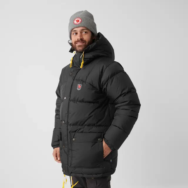 Fjällräven Expedition Down Jacket M L Isolert dunjakke til herre deep forest 