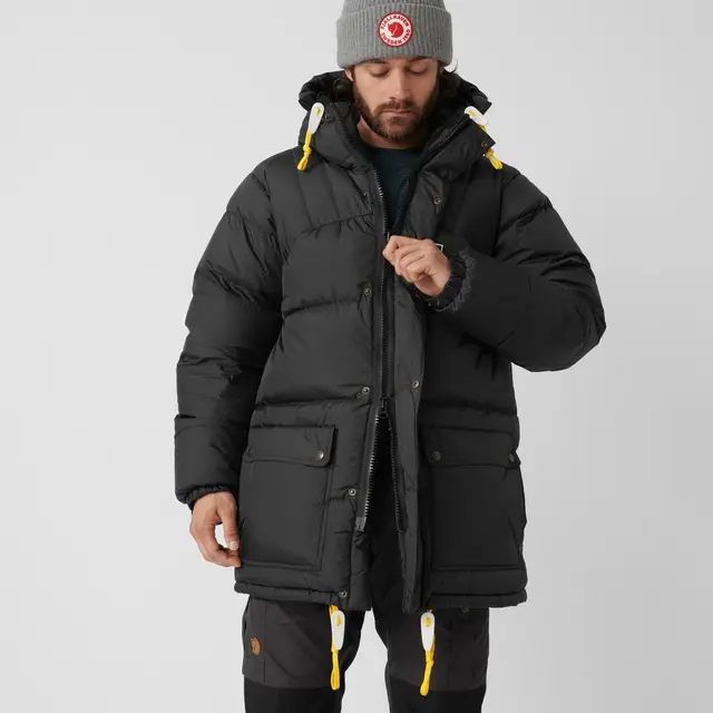 Fjällräven Expedition Down Jacket M L Isolert dunjakke til herre deep forest 