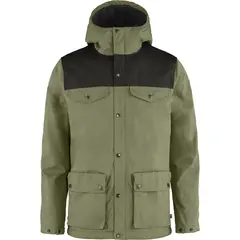 Fj&#228;llr&#228;ven Greenland Winter Jacket M L Vinterjakke til herre i Green/Dark Grey