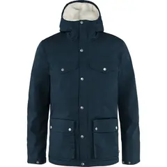 Fj&#228;llr&#228;ven Greenland Winter Jacket M L Vinterjakke til herre i Night Sky