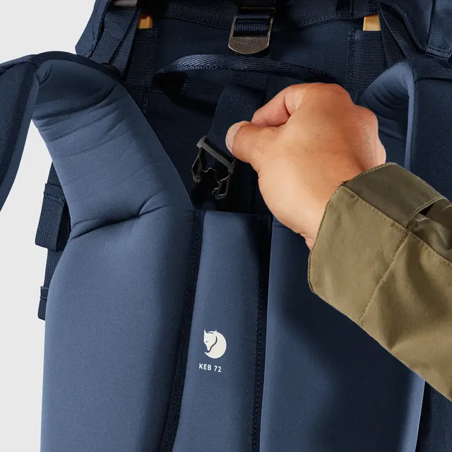 Fjällräven Keb 72 Storm-Dark Robust helårssekk til lange turer 