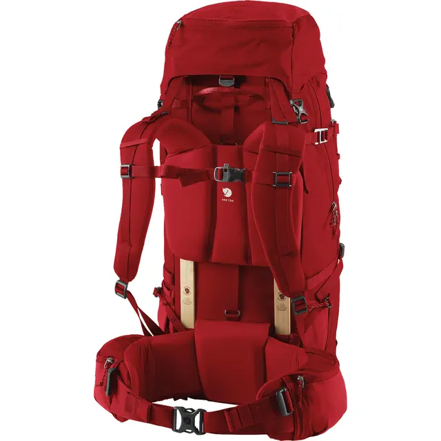 Fjällräven Keb 72 W Lava Robust helårssekk med treramme 