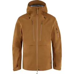 Fj&#228;llr&#228;ven Keb Eco-Shell Jacket M L Trelags skalljakke til herre i Chestnut