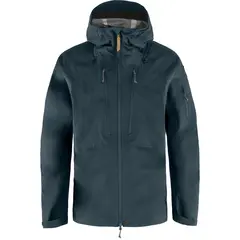 Fj&#228;llr&#228;ven Keb Eco-Shell Jacket M L Trelags skalljakke til herre i Dark Navy