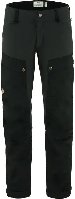 Fjällräven Keb Trousers M Black 42/R Prisbelønt teknisk turbukse til herre 