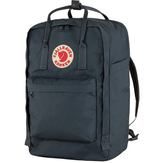 Fjällräven Kånken Laptop 17" Navy Slitesterk ryggsekk med rom til laptop 