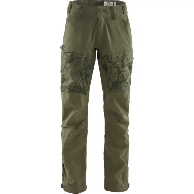 Fjällräven Lappland Hybrid Trousers M 44 Slitesterk jaktbukse til herre GreenCamo 