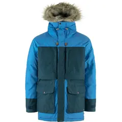 Fj&#228;llr&#228;ven Polar Expedition Parka M L Parkas til herre UN Blue-Mountain Blue