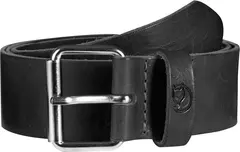 Fj&#228;llr&#228;ven Singi Belt 4 cm 110cm Nydelig belte i garvet sort skinn