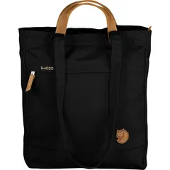 Fj&#228;llr&#228;ven Totepack No. 1 Black Smidig veske i kraftig vokset stoff