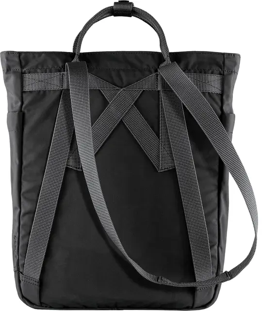 Fjällräven Kånken Totepack Black Spesialversjon av Kånken ryggsekk/veske 