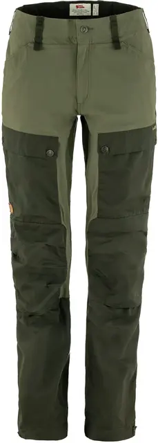 Fjällräven Keb Trousers Curved W 34/L Deep Forest-Laurel Green 
