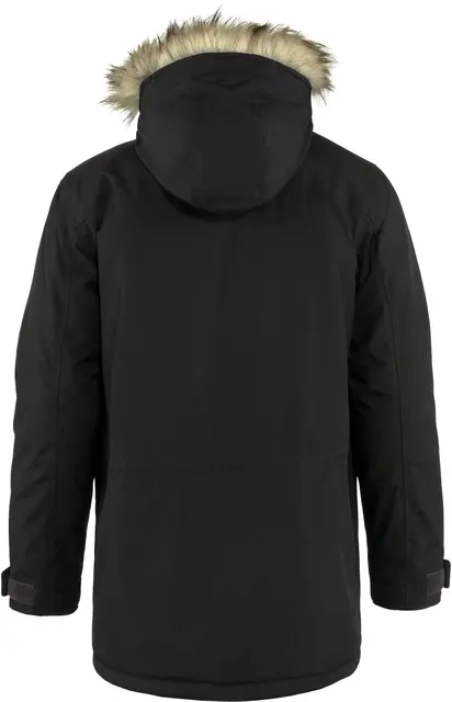Fjällräven Nuuk Parka M Black L Komfortabel og varm parkas til herre 