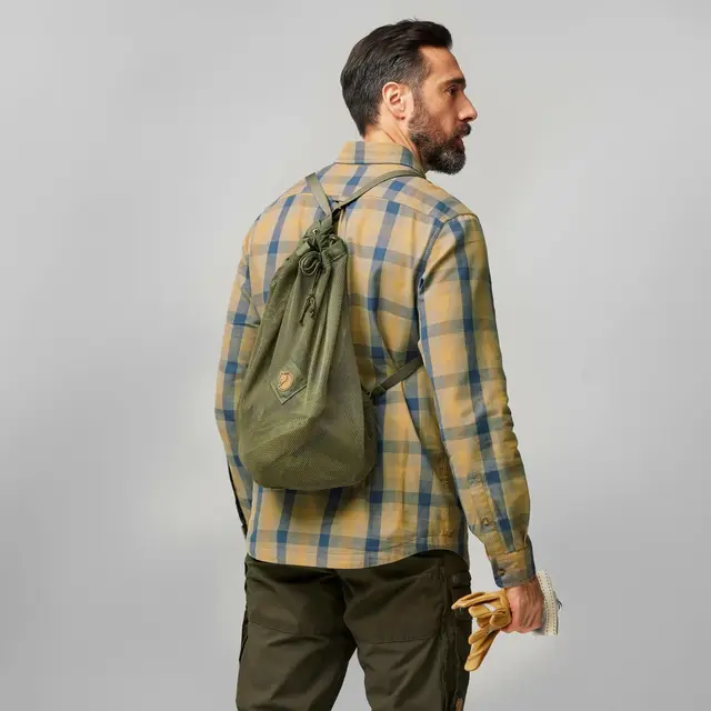 Fjällräven Singi Mesh Bag Green Flerfunksjonell og lett veske i mesh 