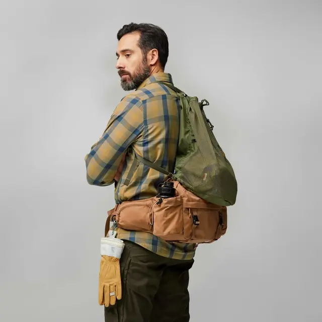 Fjällräven Singi Mesh Bag Green Flerfunksjonell og lett veske i mesh 