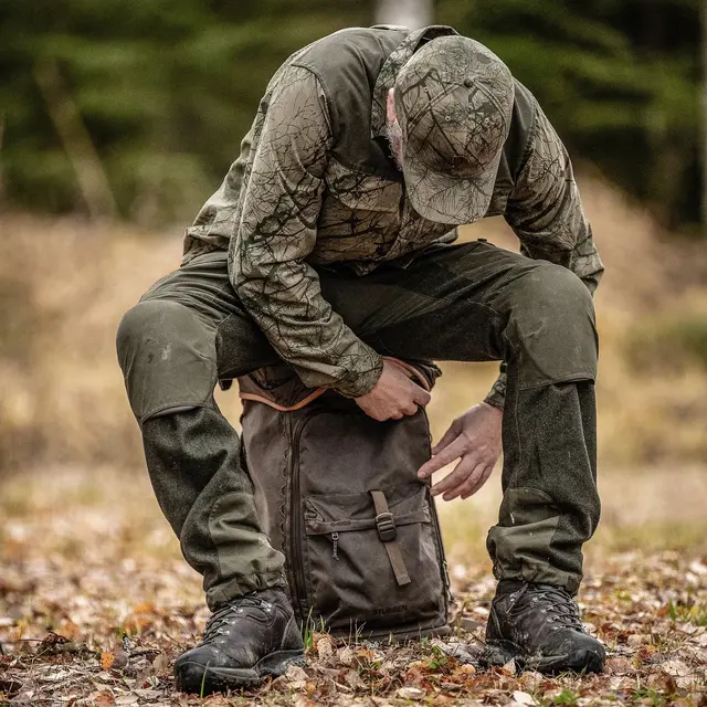 Fjällräven Singi Stubben Dark Olive Robust ryggsekk til friluftsliv 27l 