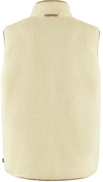 Fjällräven Vardag Pile Fleece Vest M L Chalk White-Buckwheat Brown, herre 