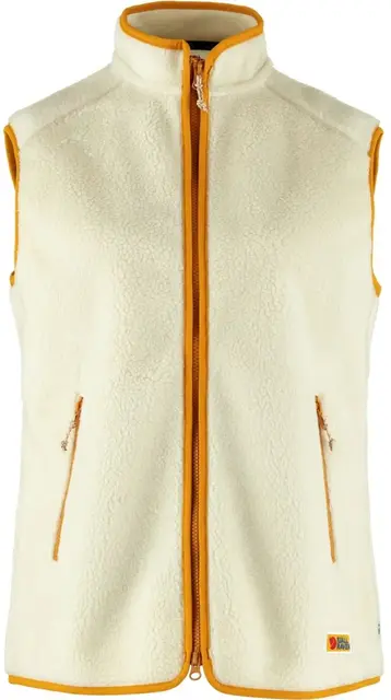 Fjällräven Vardag Pile Fleece Vest W L Chalk White, dame 