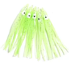 Fladen Octopus Luminous 6cm 5-pack gr&#248;nn UV blekksprut