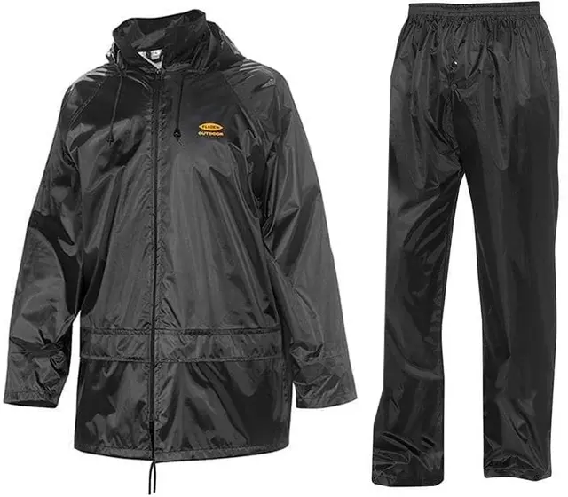 Fladen 911 Regntøy sett jakke/Bukse M Polyester & PVC Coating 