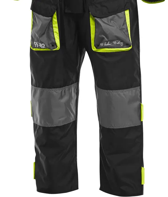 Fladen Flytedress 845XY Sort/Gul XXS Fantastisk funksjonalitet og kvalitet 