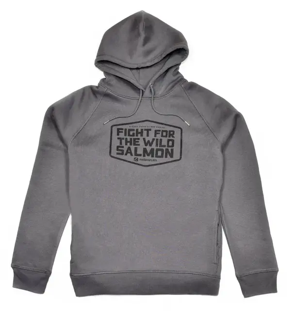 Frödin Wild Salmon Hoodie Grey M Graphite Grey 