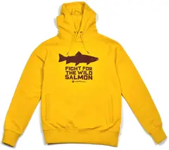 Fr&#246;din Wild Salmon Hoodie Yellow L Mustard Yellow