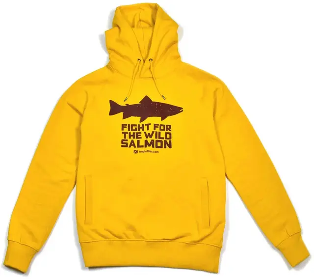 Frödin Wild Salmon Hoodie Yellow L Mustard Yellow 