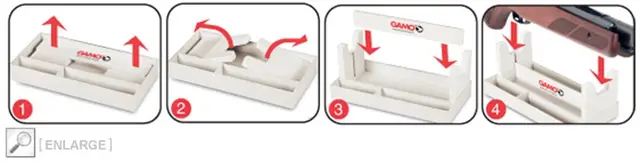 Gamo Pussesett 4,5mm (.177) Rengjør ditt luftvåpen raskt og enkelt 