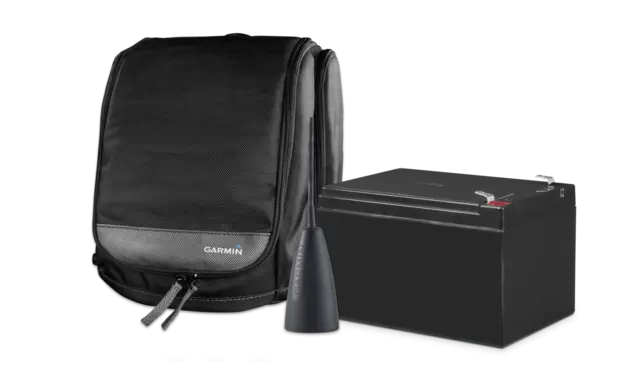 Garmin STRIKER™ Plus 4-isfiskepakke Ekkolodd /GPS m/ batteri 